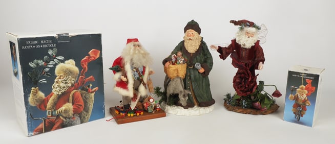 (5) Christmas figures