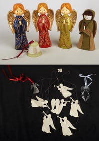 Lot of religious Christmas items