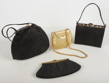 (4) Vintage Evening Bags