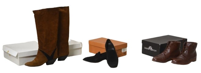(3) Pairs of Ladies Boots and Loafers