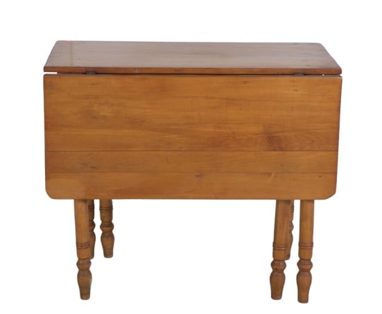 Sheraton cherry drop leaf table (1 of 4)