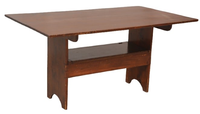 Softwood storage bench table (1 of 4)
