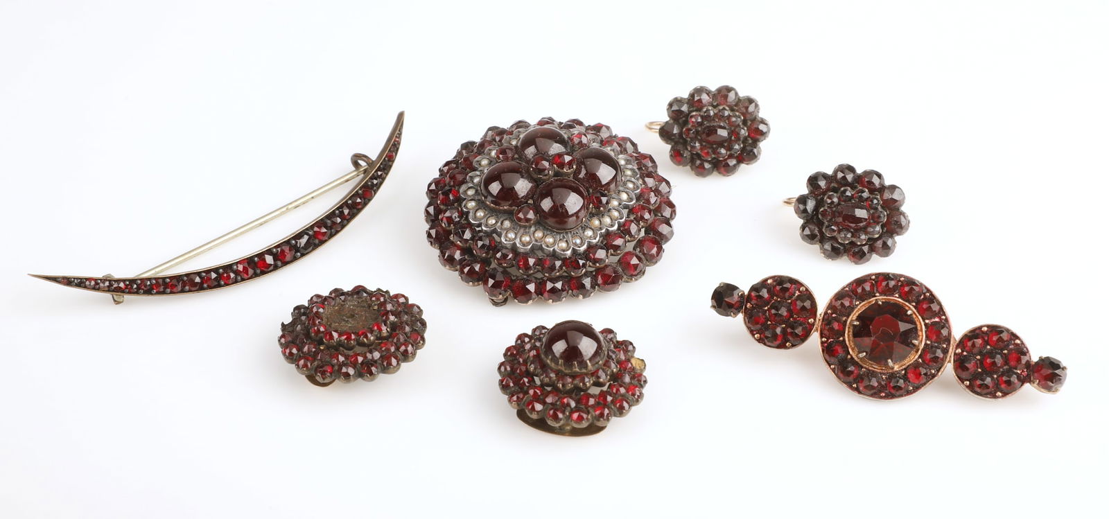 Victorian Garnet and Style Jewelry Group (1 of 8)