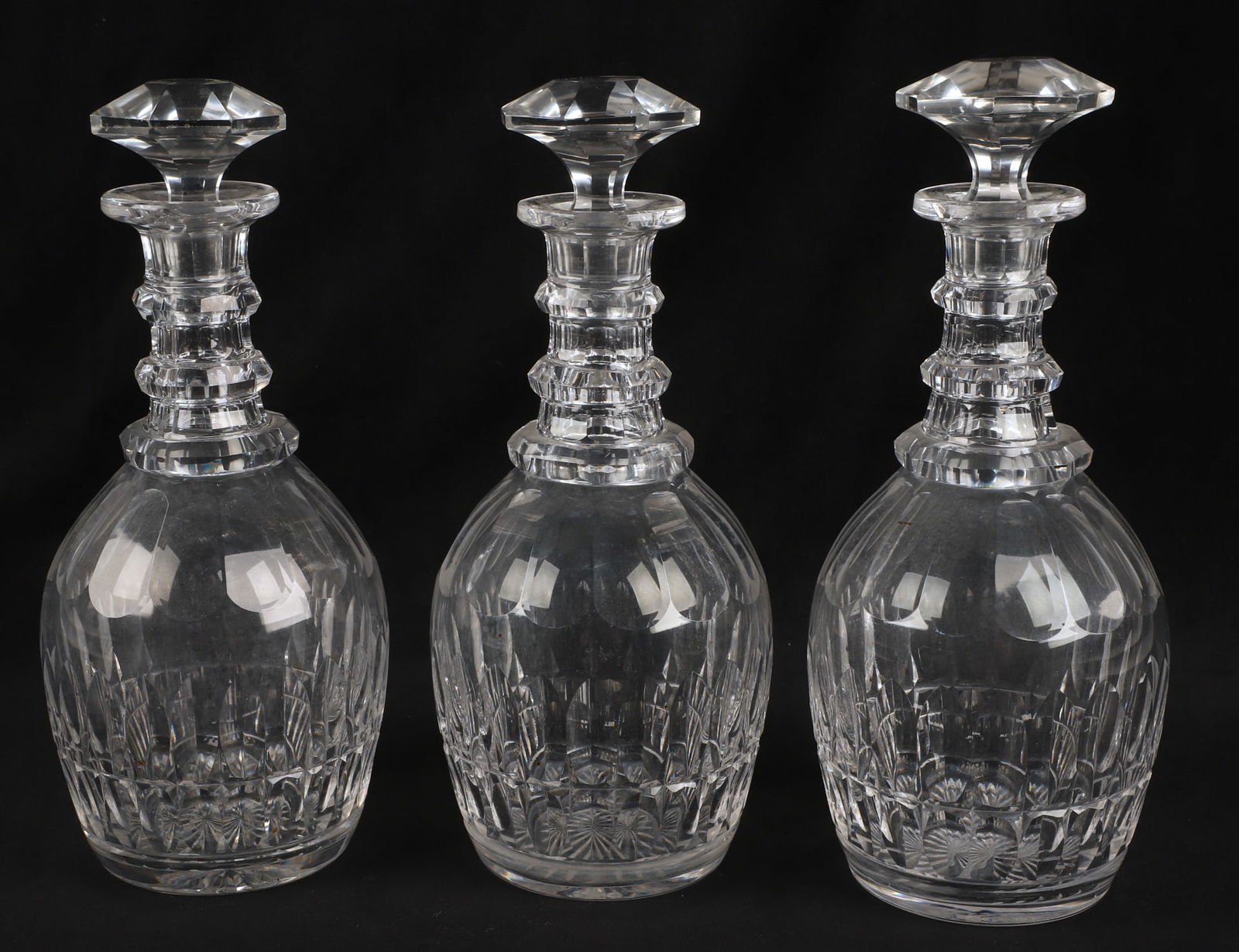 (3) Cut Crystal Decanters (1 of 5)