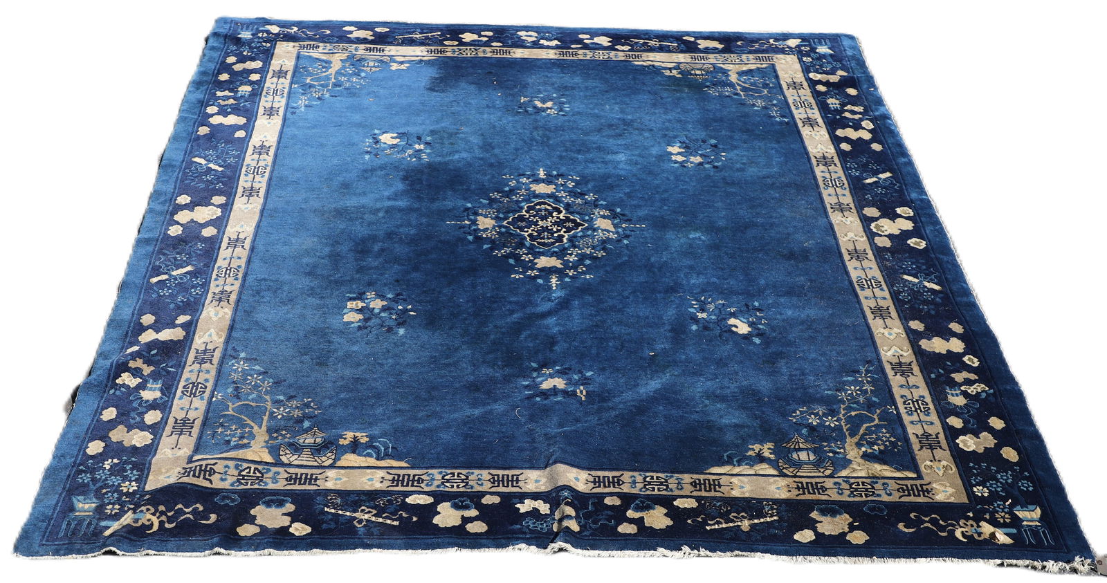 9'10"x12'8" 1920's Chinese Rug (1 of 5)