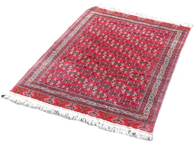 6'8"x9'5" Persian Bokhara Rug