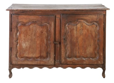 French style walnut sideboard