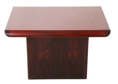 Vejlestole OG Mobelfabrik Danish Modern rosewood laminate side table
