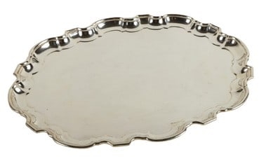 Tiffany and Co. Makers Sterling Chippendale Tray