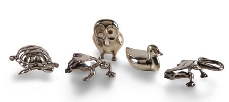 (5) Tiffany and Co. Sterling Silver Animal Figures