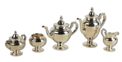 Gorham Sterling 5-Piece Tea Service