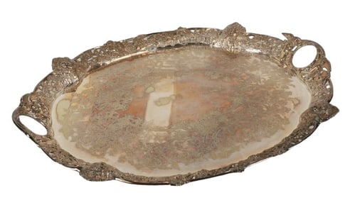 Mappin & Webb Silver Plated Platter