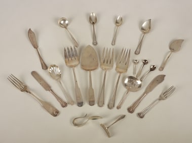 (21) Pieces Sterling Silver Flatware