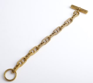 18K Craig Drake Anchor Chain Bracelet