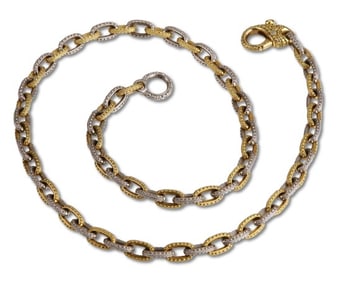 Platinum & 18K Alex Sepkus 'Victorian'  Necklace
