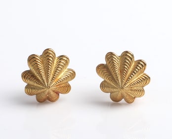 Tiffany and Co. Schlumberger Seashell Earrings