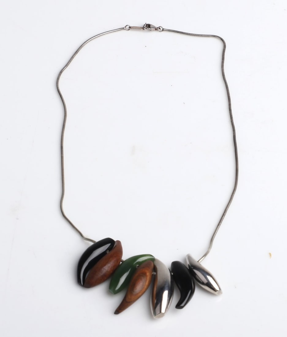 Tiffany & Co. Frank Gehry 7 Fish Necklace (1 of 7)