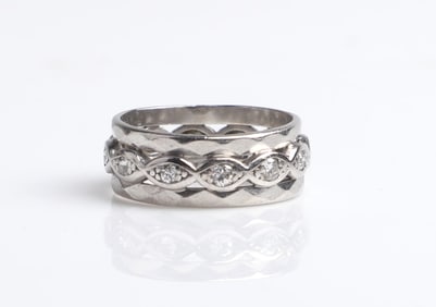 Platinum Diamond Eternity Band