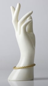 Craig Drake 18K Yellow Gold Braided Bangle Bracelet