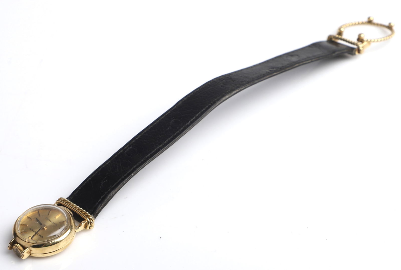 14K Gold Tiffany & Co. Schlumberger Wristwatch (1 of 5)