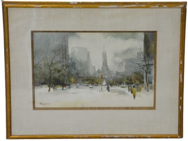 Philip Jamison "Philadelphia in Winter"