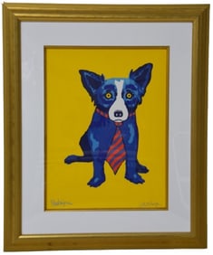 George Rodrigue Blue Dog Serigraph