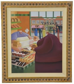 Sarah Jane Szikora Painting "Bakery"