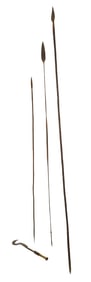 (4) African Spears and Axe