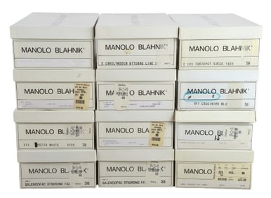 (12) Pairs Manolo Blahnik Pumps