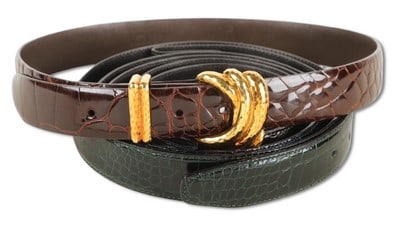 Henry Dunay 18K Yellow Gold Belt Buckle
