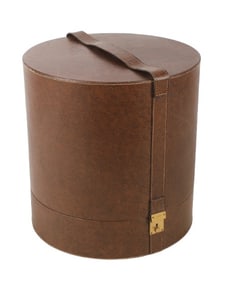 Vintage Gucci Leather Hatbox