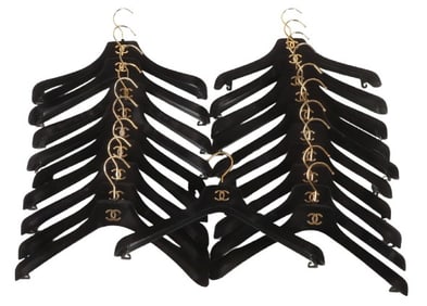 A Collection of Chanel Hangers