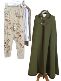 (4) Oscar de la Renta Garments and Cloak