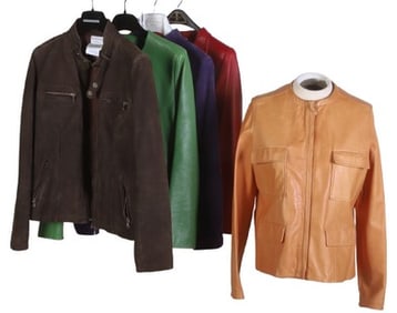 (5) Ripetta Ladies Custom Leather Jackets