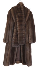 Revillon Saks Fifth Avenue Full Length Mink Coat