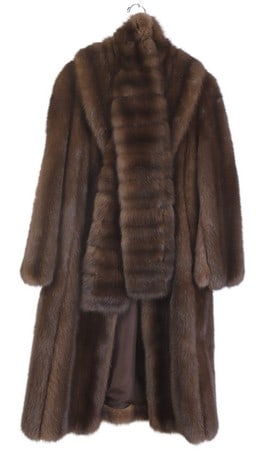Revillon Saks Fifth Avenue Full Length Mink Coat (1 of 5)