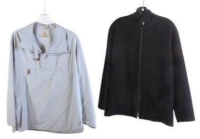 (2) Vintage Hermes Jacket & Windbreaker