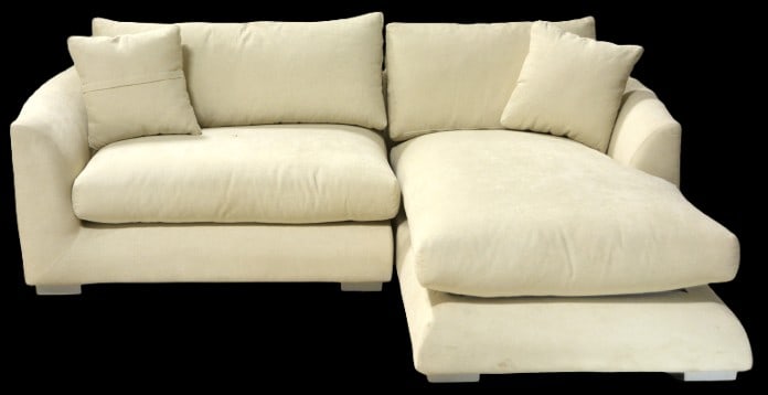 (2) pc Modern Design upholstered sectional sofa (1 of 3)