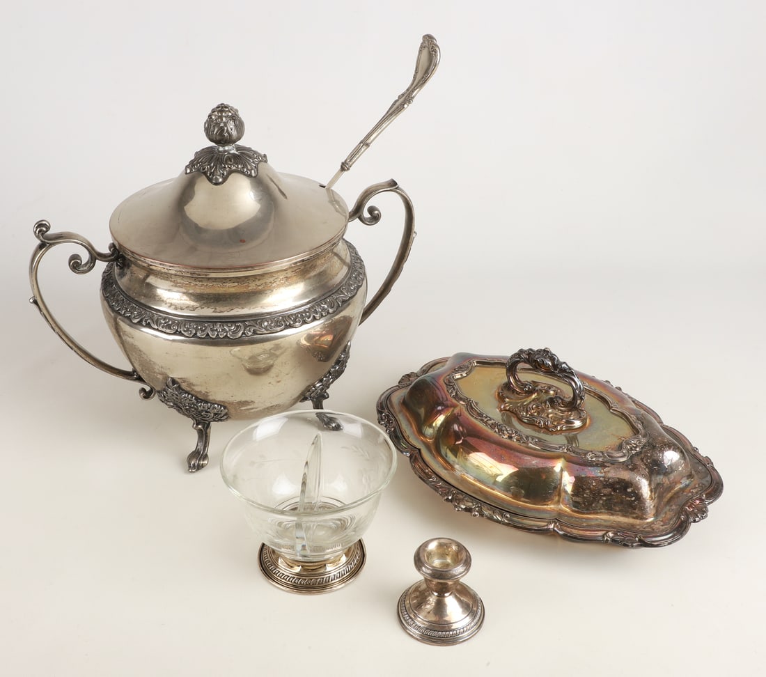 Silver Plated Tureen, Serving Dish, Table Items (1 of 14)