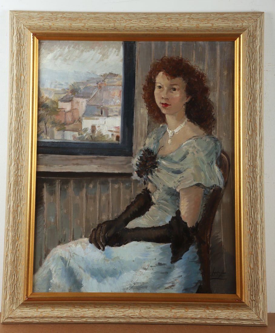 Suzanne Coox Young Lady Seated (1 of 5)