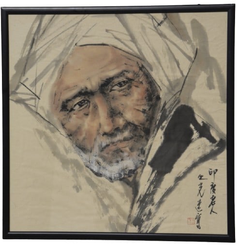 Zhi Guang Yang "Old Indian Man" (1 of 4)
