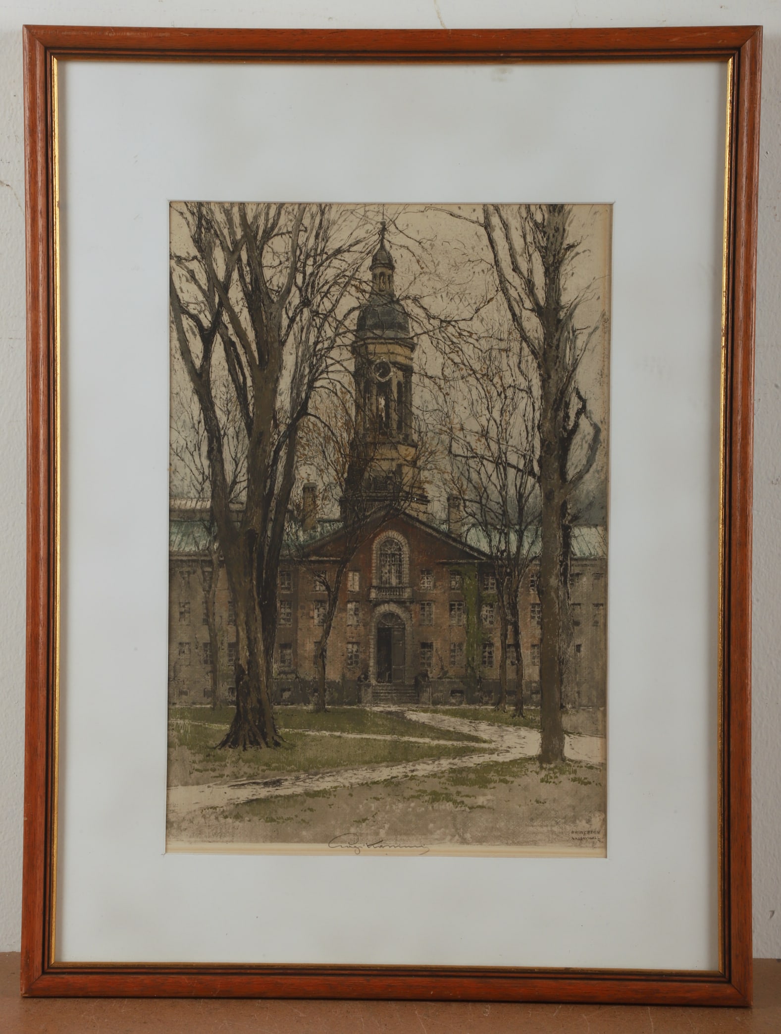 Luigi Kasimir "Nassau Hall, Princeton" (1 of 4)