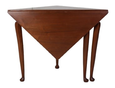 Bekins Queen Anne style gateleg napkin table