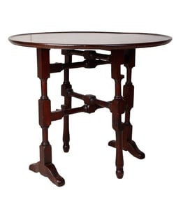 Irish style gate leg tea table