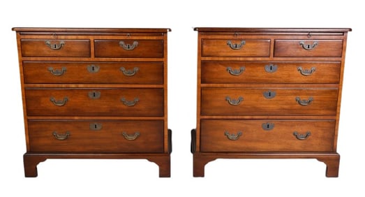 Pair of Kittinger bachelor's chests