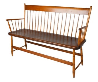 Windsor style bench