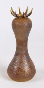 Robert Mickelsen Art Glass Vase