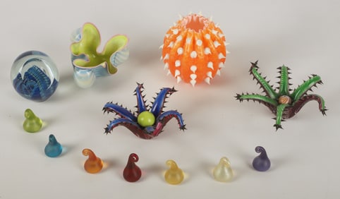 Art Glass Sculptures and Paperweights