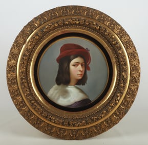 19th C Austrian Portrait Plaque of Pietro Bembo