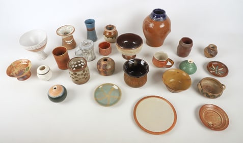 A Collection of Studio and Art Pottery Decor